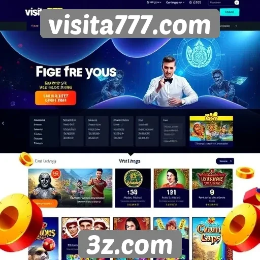 Acessibilidade e usabilidade no site visita777.com para jogadores