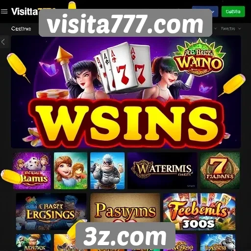 Visita777.com oferece diversidade em jogos de cassino