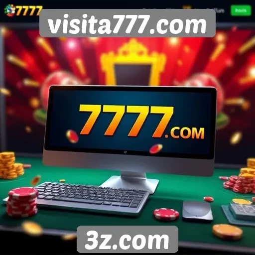 Interface e experiência do usuário no visita777.com